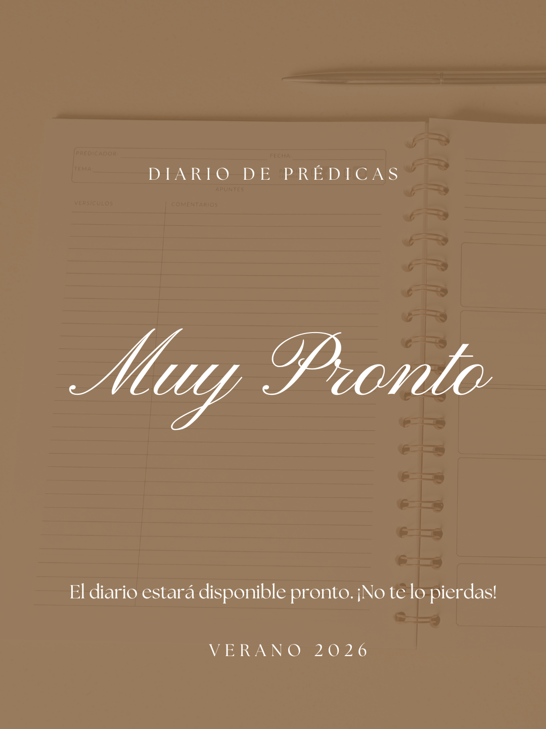 Diario de Prédicas para Varones